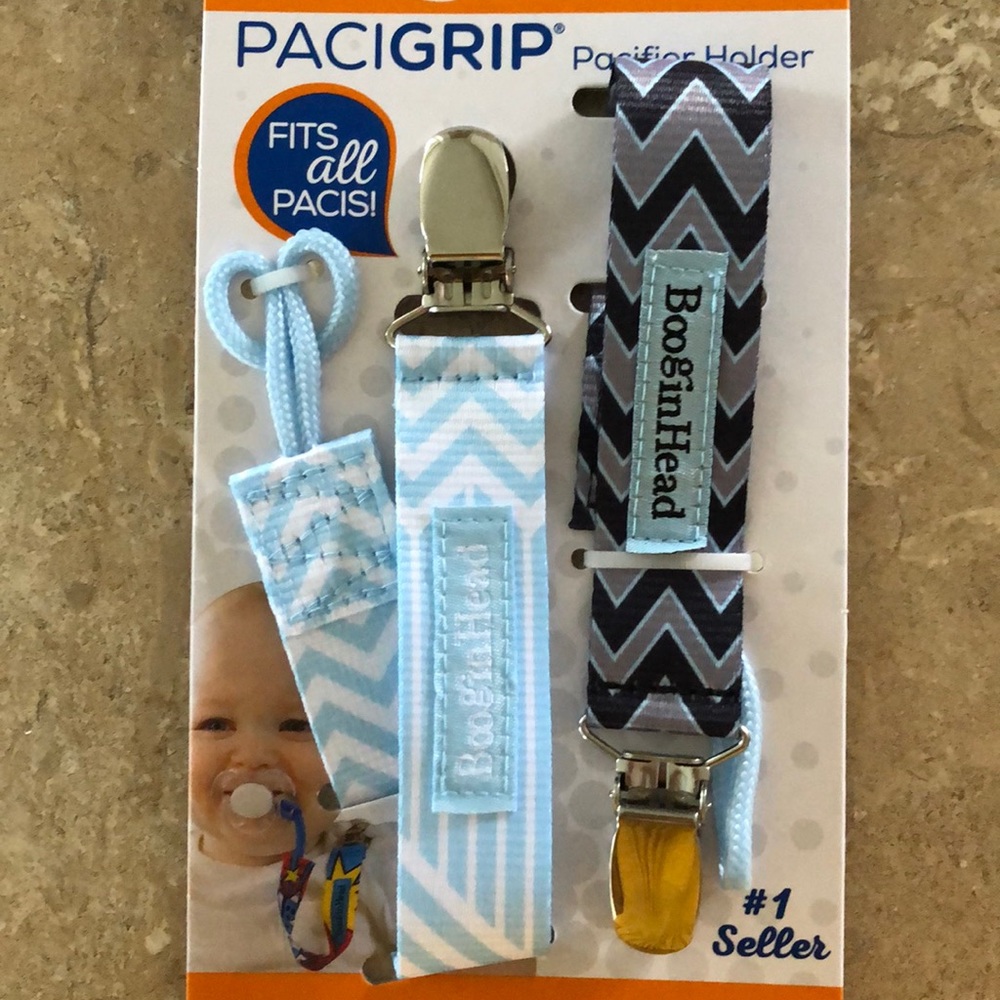 Pacifier Clips 2 pack - Picture 3 of 3